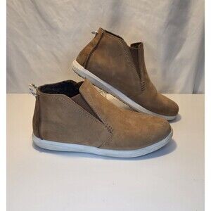 Olukai Hawai'iloa Manu Hope Waterproof Leather Slip On Booties Women's Size 7